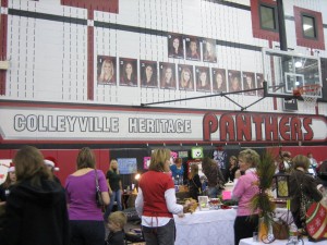Colleyville Holiday Market Presented by the Panteras (Colleyville Heritage Dance Team) (Photo taken by Author)