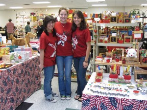 A few student helpers came by to visit AppleABC.com's booth