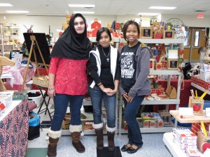 Berkner student volunteers (Photo taken by the Author)
